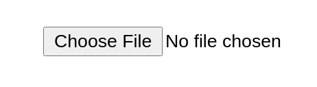 Chrome file input